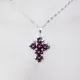 Small Cross - Theonie-Silver Chain - 1